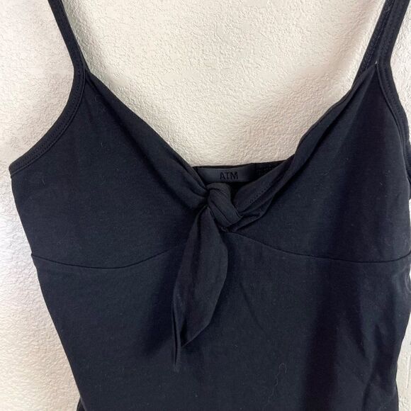 ATM Black One Piece Bodysuit Jumper Tank Top XS - Picture 3 of 8